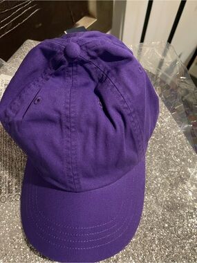 Ralph Lauren Purple Polo Baseball Cap
